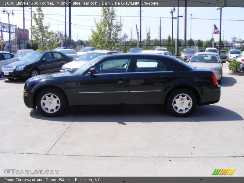 Midnight Blue Pearlcoat / Dark Slate Gray/Light Graystone 2006 Chrysler 300 Touring