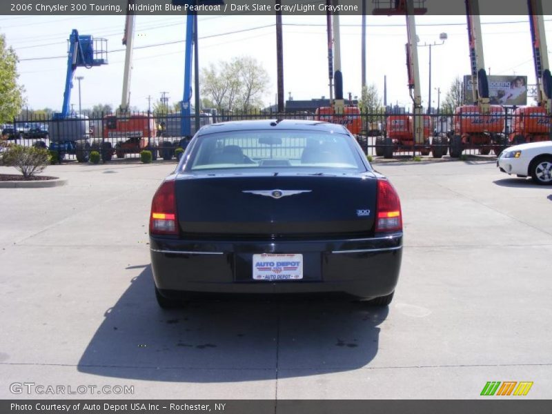 Midnight Blue Pearlcoat / Dark Slate Gray/Light Graystone 2006 Chrysler 300 Touring