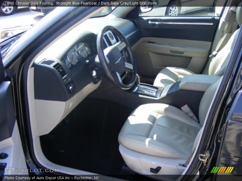 Midnight Blue Pearlcoat / Dark Slate Gray/Light Graystone 2006 Chrysler 300 Touring