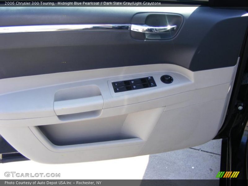 Midnight Blue Pearlcoat / Dark Slate Gray/Light Graystone 2006 Chrysler 300 Touring