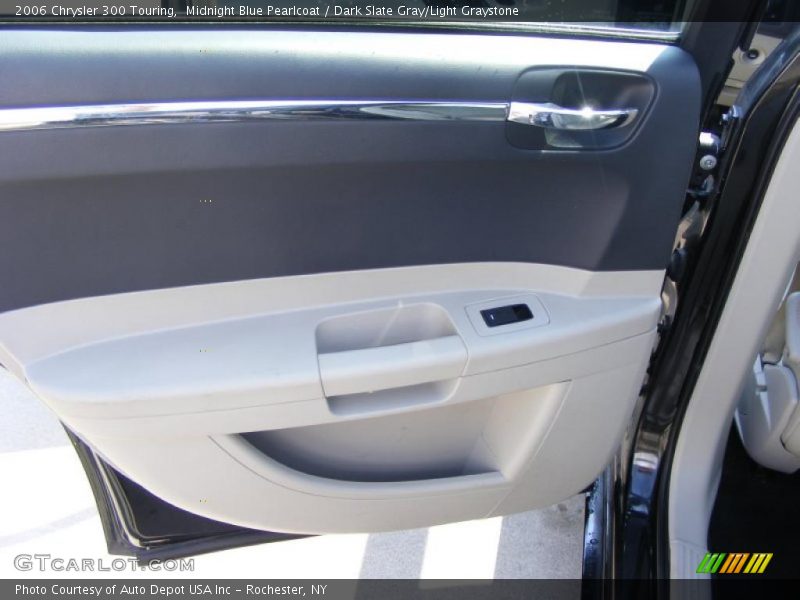 Midnight Blue Pearlcoat / Dark Slate Gray/Light Graystone 2006 Chrysler 300 Touring