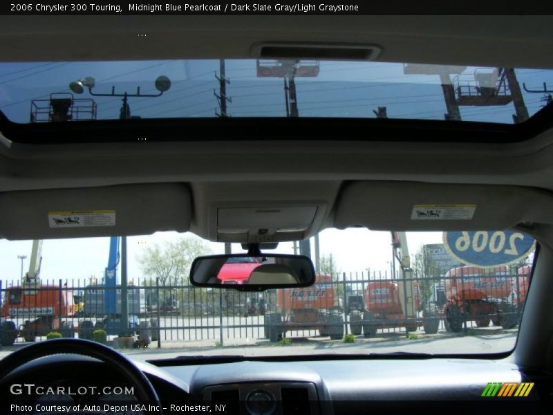 Midnight Blue Pearlcoat / Dark Slate Gray/Light Graystone 2006 Chrysler 300 Touring