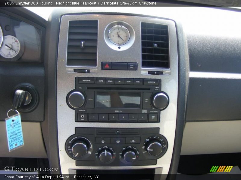 Midnight Blue Pearlcoat / Dark Slate Gray/Light Graystone 2006 Chrysler 300 Touring