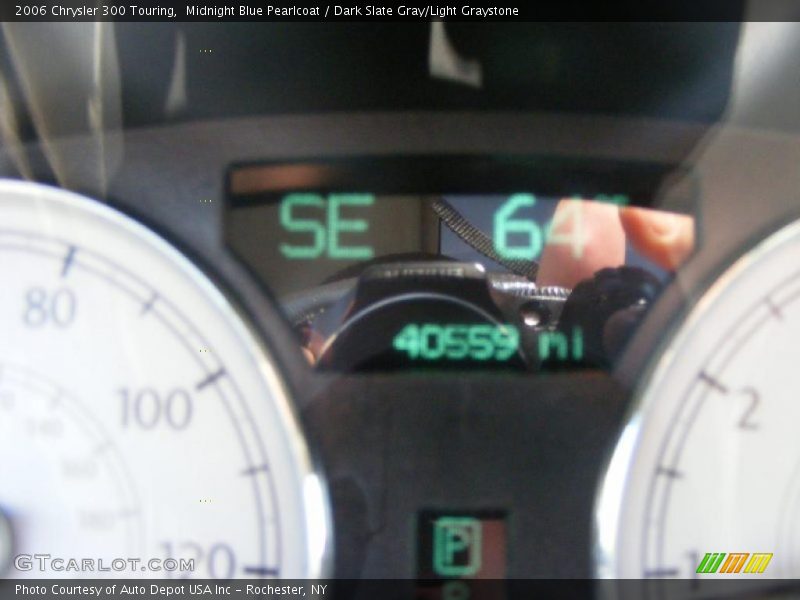 Midnight Blue Pearlcoat / Dark Slate Gray/Light Graystone 2006 Chrysler 300 Touring