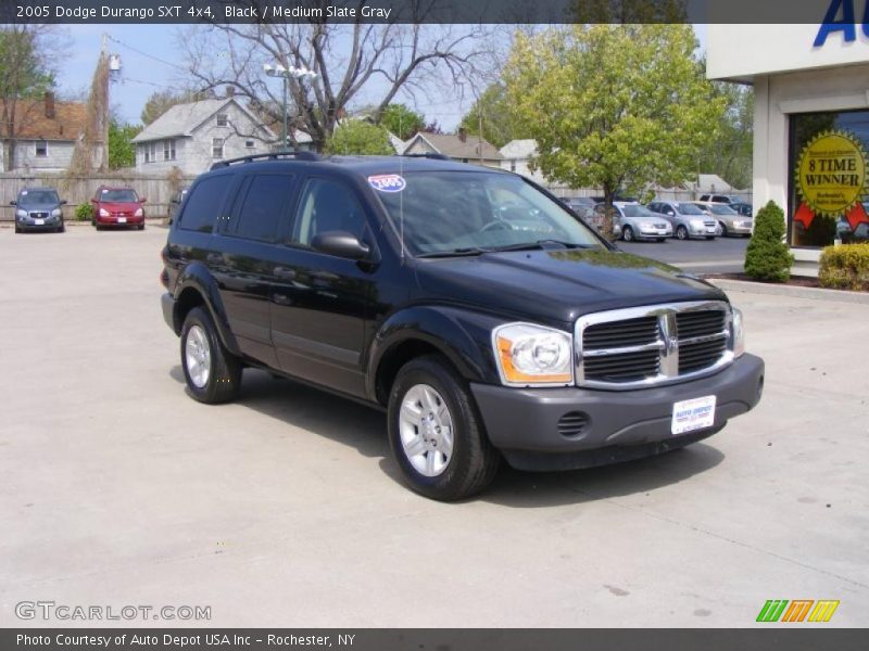 Black / Medium Slate Gray 2005 Dodge Durango SXT 4x4