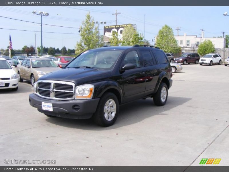 Black / Medium Slate Gray 2005 Dodge Durango SXT 4x4