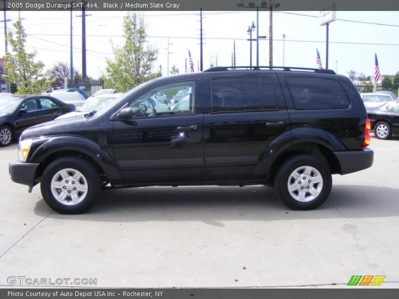 Black / Medium Slate Gray 2005 Dodge Durango SXT 4x4