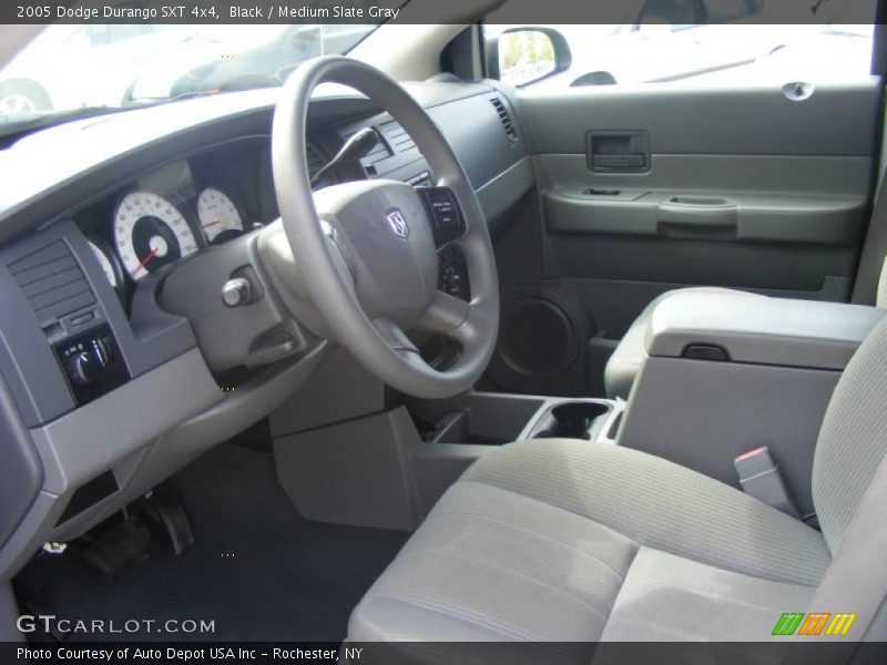 Black / Medium Slate Gray 2005 Dodge Durango SXT 4x4