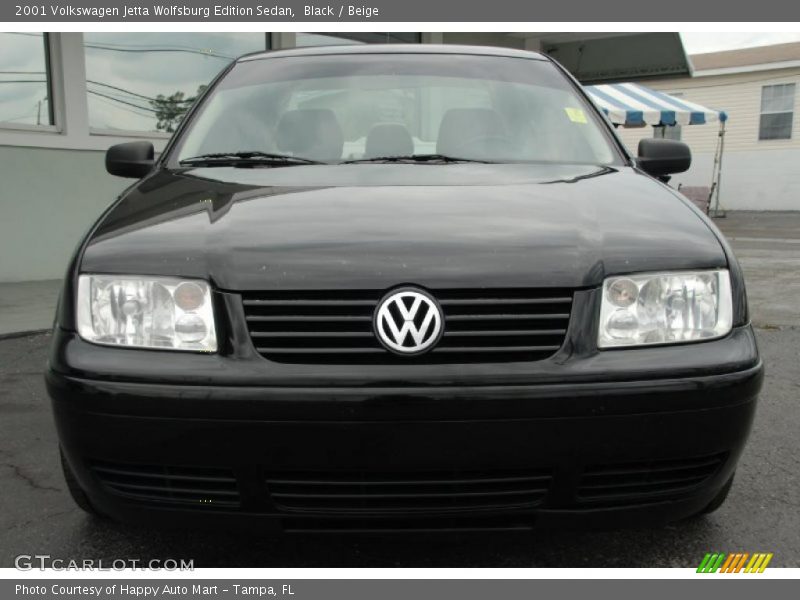 Black / Beige 2001 Volkswagen Jetta Wolfsburg Edition Sedan