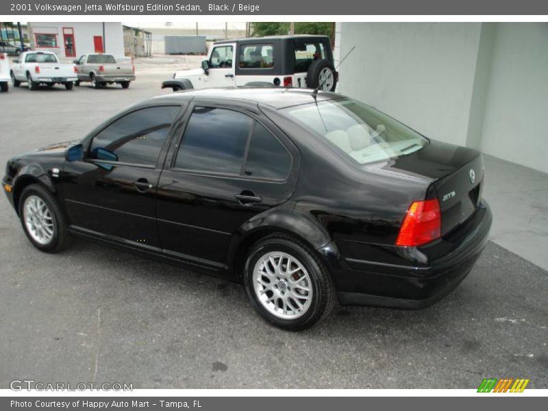 Black / Beige 2001 Volkswagen Jetta Wolfsburg Edition Sedan