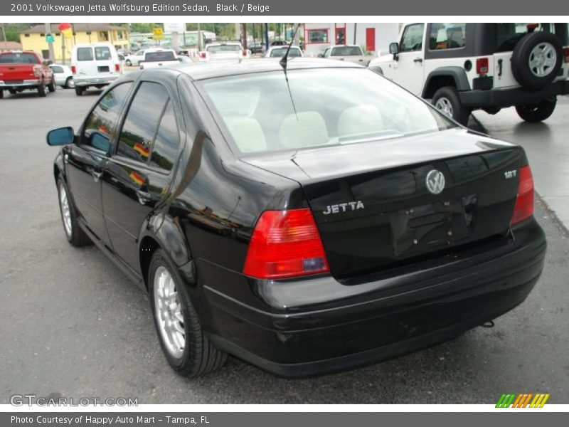 Black / Beige 2001 Volkswagen Jetta Wolfsburg Edition Sedan