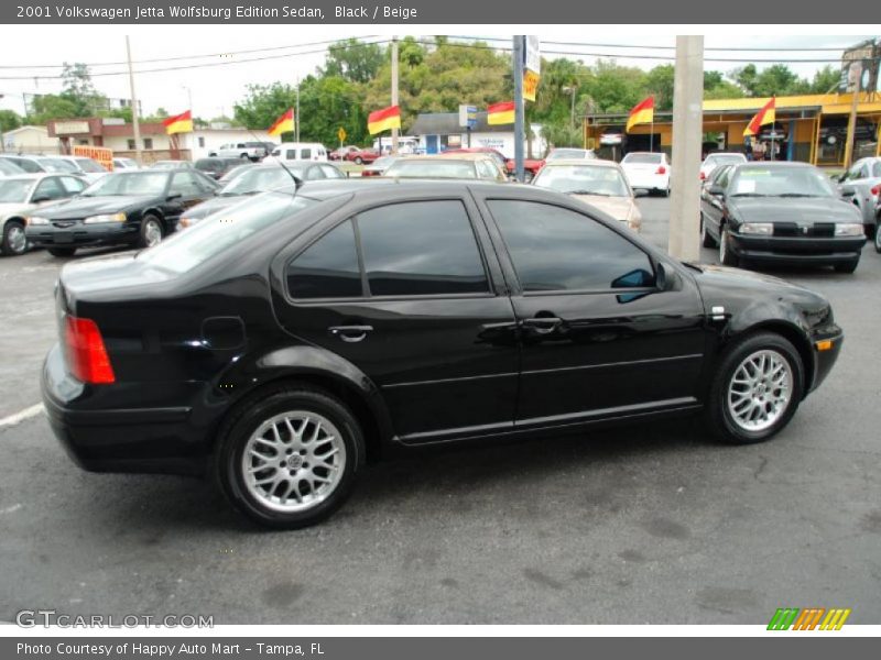 Black / Beige 2001 Volkswagen Jetta Wolfsburg Edition Sedan