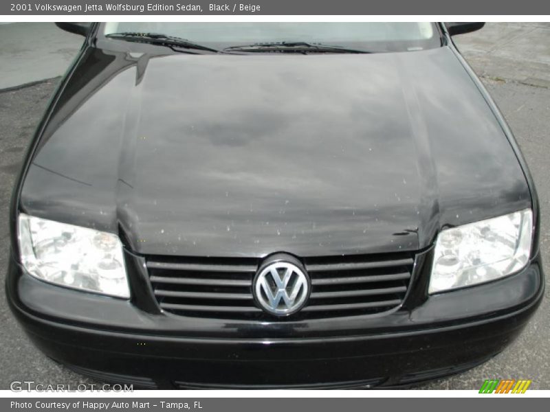Black / Beige 2001 Volkswagen Jetta Wolfsburg Edition Sedan