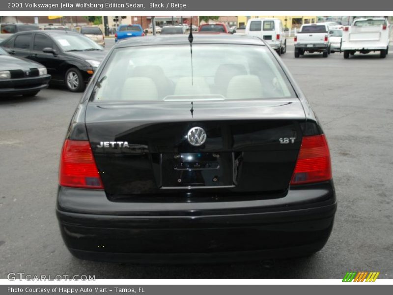 Black / Beige 2001 Volkswagen Jetta Wolfsburg Edition Sedan
