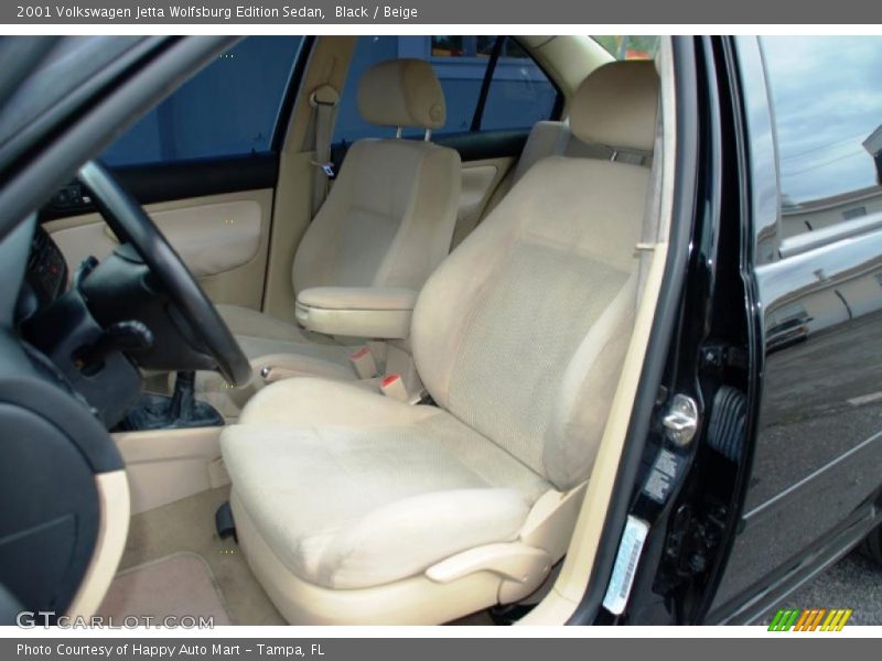 Black / Beige 2001 Volkswagen Jetta Wolfsburg Edition Sedan