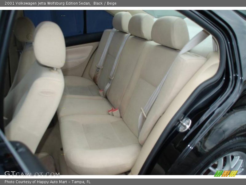 Black / Beige 2001 Volkswagen Jetta Wolfsburg Edition Sedan