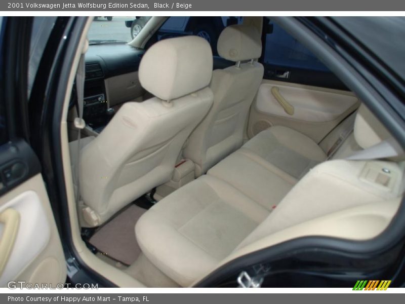 Black / Beige 2001 Volkswagen Jetta Wolfsburg Edition Sedan
