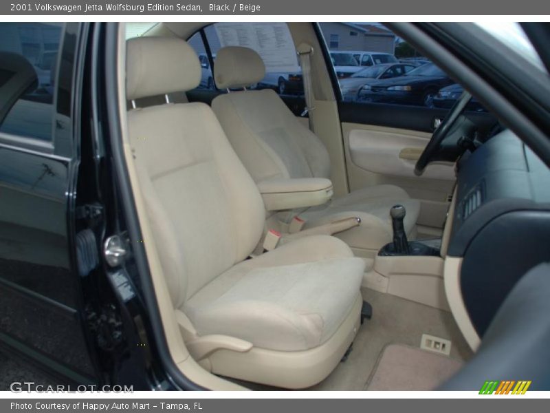 Black / Beige 2001 Volkswagen Jetta Wolfsburg Edition Sedan
