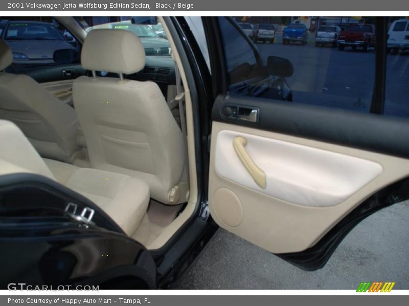 Black / Beige 2001 Volkswagen Jetta Wolfsburg Edition Sedan
