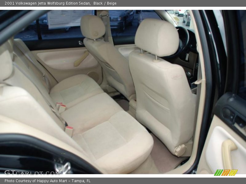 Black / Beige 2001 Volkswagen Jetta Wolfsburg Edition Sedan