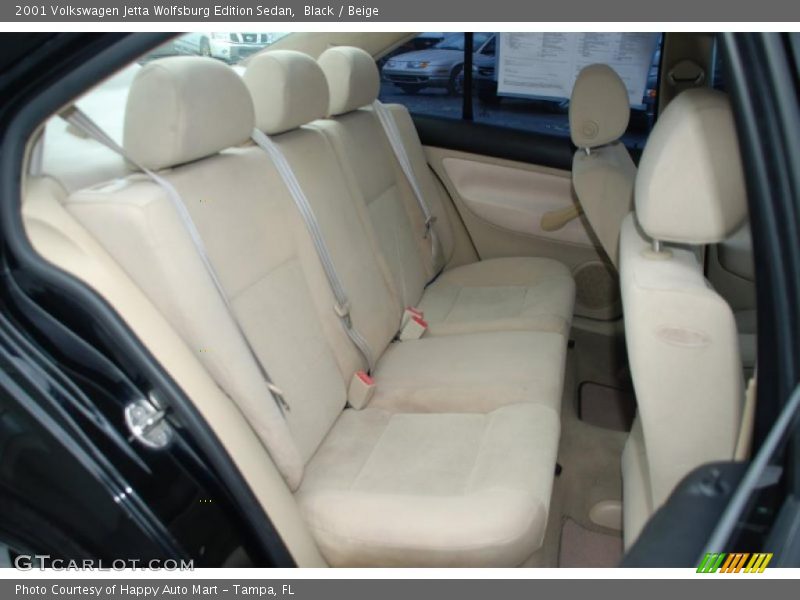 Black / Beige 2001 Volkswagen Jetta Wolfsburg Edition Sedan