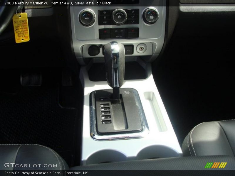 Silver Metallic / Black 2008 Mercury Mariner V6 Premier 4WD