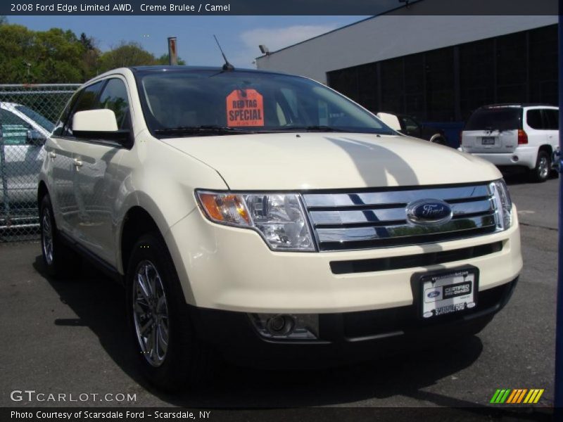 Creme Brulee / Camel 2008 Ford Edge Limited AWD