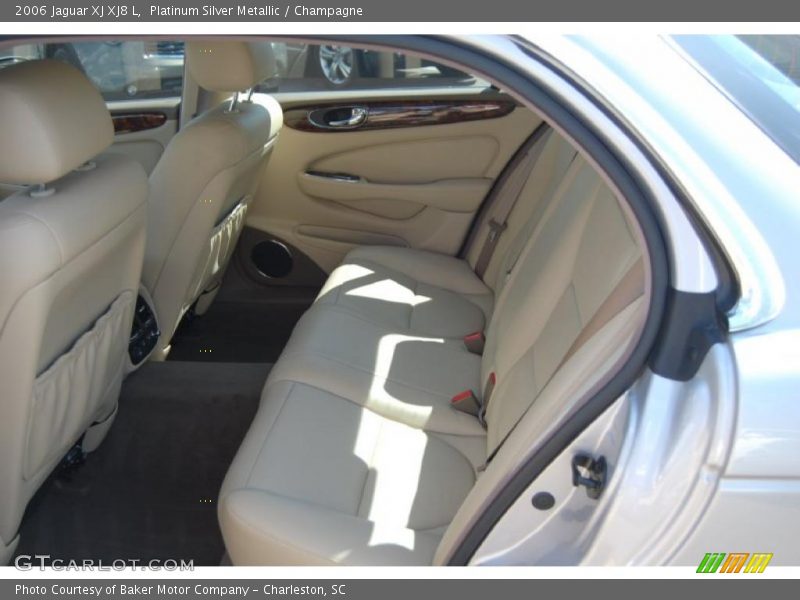 Platinum Silver Metallic / Champagne 2006 Jaguar XJ XJ8 L
