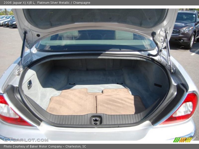 Platinum Silver Metallic / Champagne 2006 Jaguar XJ XJ8 L