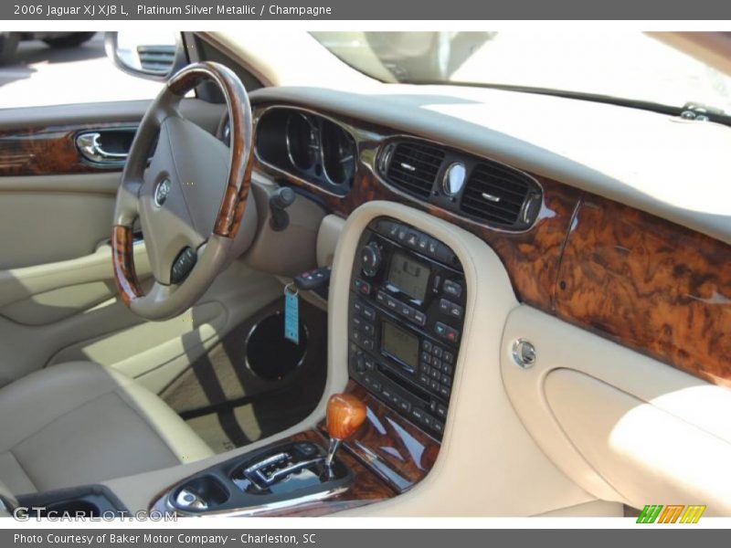 Platinum Silver Metallic / Champagne 2006 Jaguar XJ XJ8 L