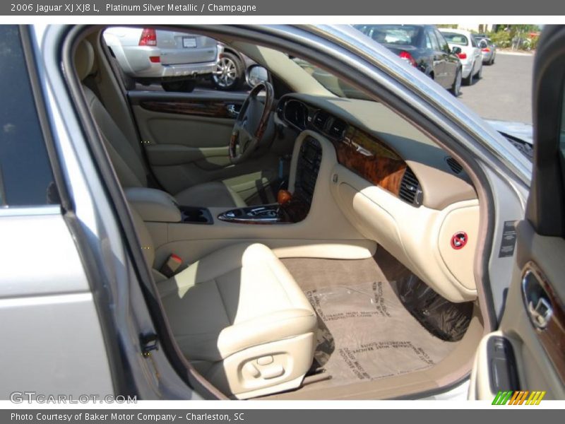 Platinum Silver Metallic / Champagne 2006 Jaguar XJ XJ8 L