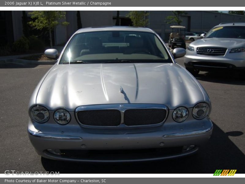 Platinum Silver Metallic / Champagne 2006 Jaguar XJ XJ8 L