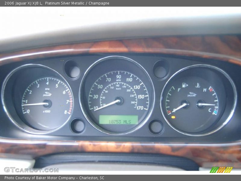 Platinum Silver Metallic / Champagne 2006 Jaguar XJ XJ8 L