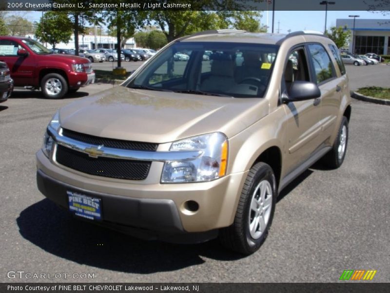 Sandstone Metallic / Light Cashmere 2006 Chevrolet Equinox LS