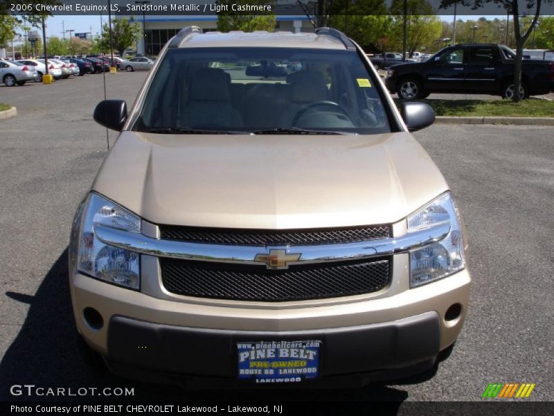 Sandstone Metallic / Light Cashmere 2006 Chevrolet Equinox LS