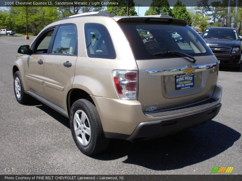 Sandstone Metallic / Light Cashmere 2006 Chevrolet Equinox LS