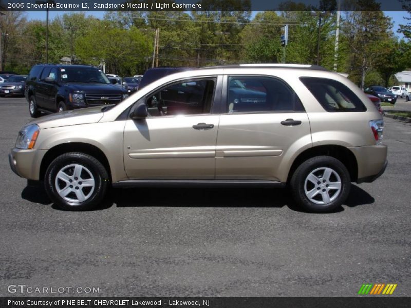 Sandstone Metallic / Light Cashmere 2006 Chevrolet Equinox LS