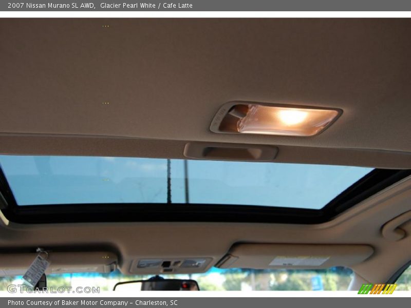 Glacier Pearl White / Cafe Latte 2007 Nissan Murano SL AWD