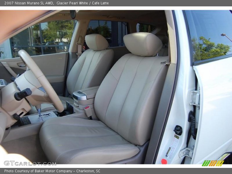 Glacier Pearl White / Cafe Latte 2007 Nissan Murano SL AWD