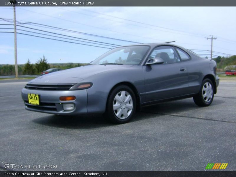 Gray Metallic / Gray 1992 Toyota Celica GT Coupe