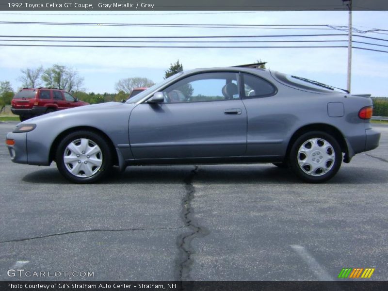 Gray Metallic / Gray 1992 Toyota Celica GT Coupe