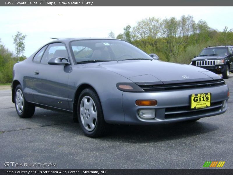Gray Metallic / Gray 1992 Toyota Celica GT Coupe