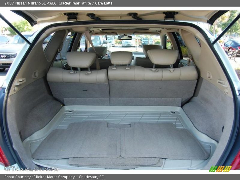 Glacier Pearl White / Cafe Latte 2007 Nissan Murano SL AWD