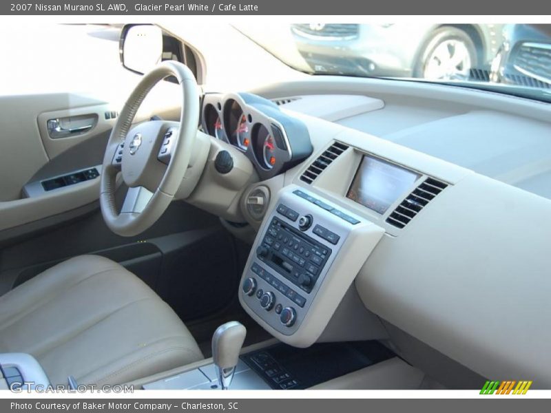 Glacier Pearl White / Cafe Latte 2007 Nissan Murano SL AWD