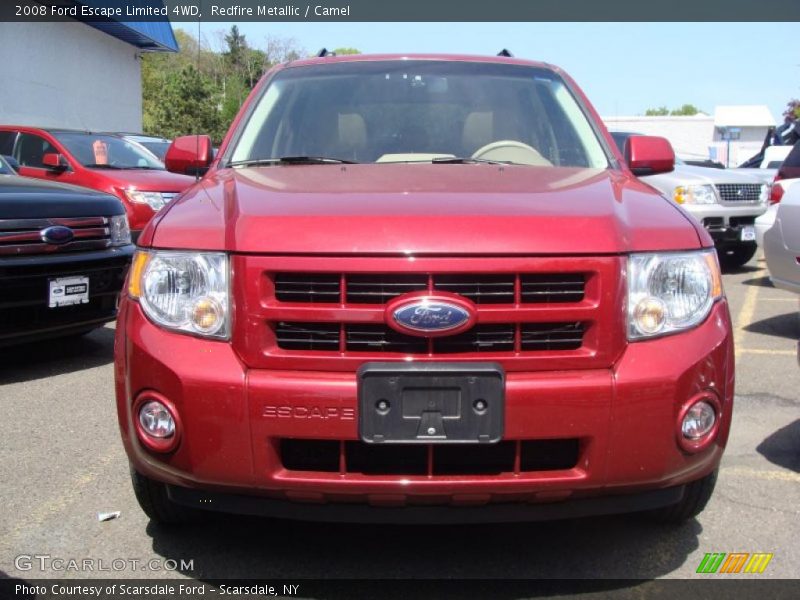 Redfire Metallic / Camel 2008 Ford Escape Limited 4WD