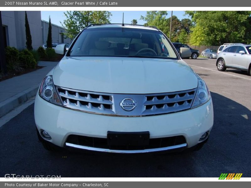 Glacier Pearl White / Cafe Latte 2007 Nissan Murano SL AWD