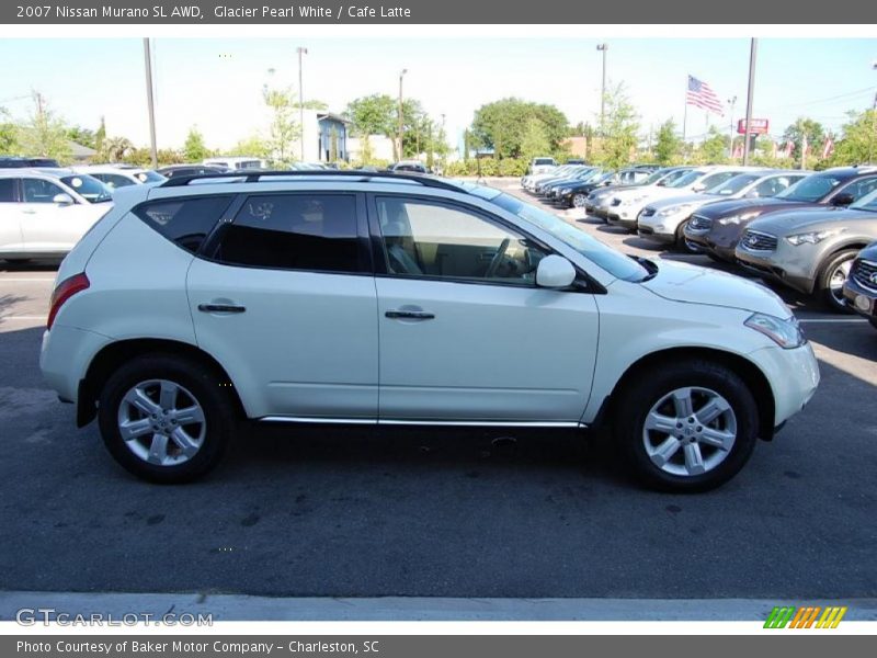 Glacier Pearl White / Cafe Latte 2007 Nissan Murano SL AWD