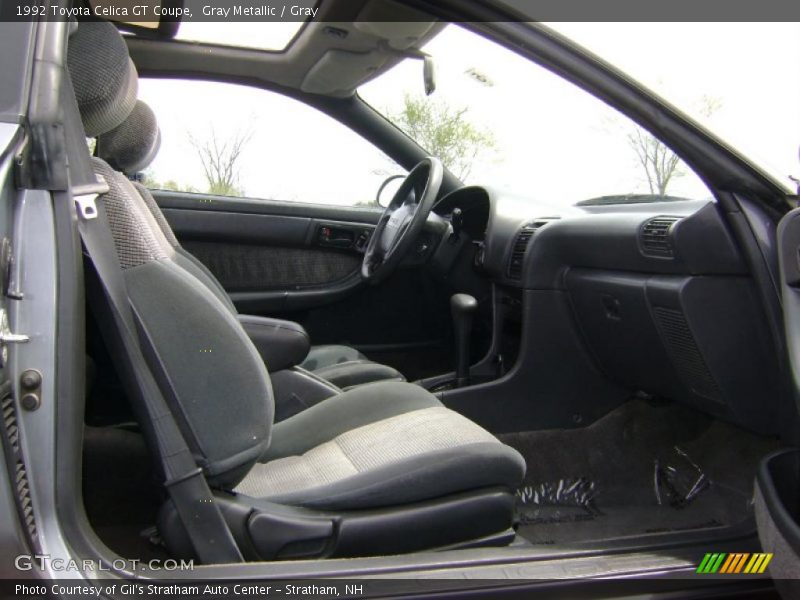 Gray Metallic / Gray 1992 Toyota Celica GT Coupe