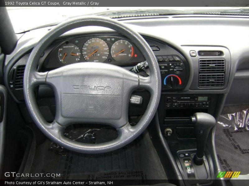Gray Metallic / Gray 1992 Toyota Celica GT Coupe