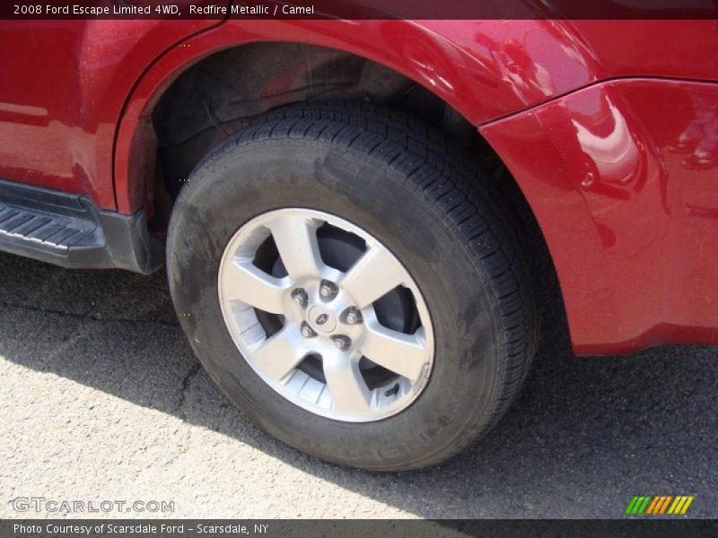 Redfire Metallic / Camel 2008 Ford Escape Limited 4WD